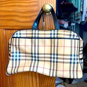 Authentic Burberry Novacheck Tote